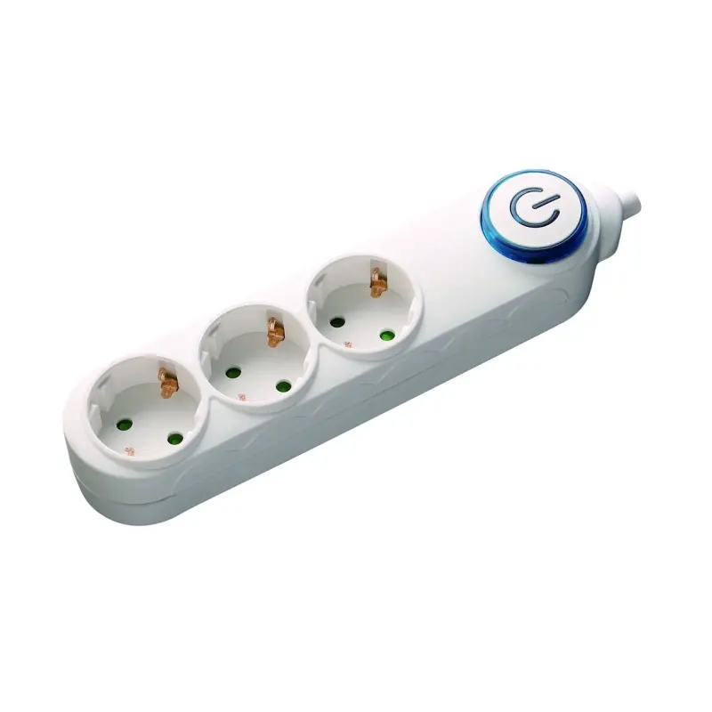 Ofertă limitată Prelungitor Electric cu Intrerupator, 3 Prize, Sectiune Cablu 3 - Trada Marketplace