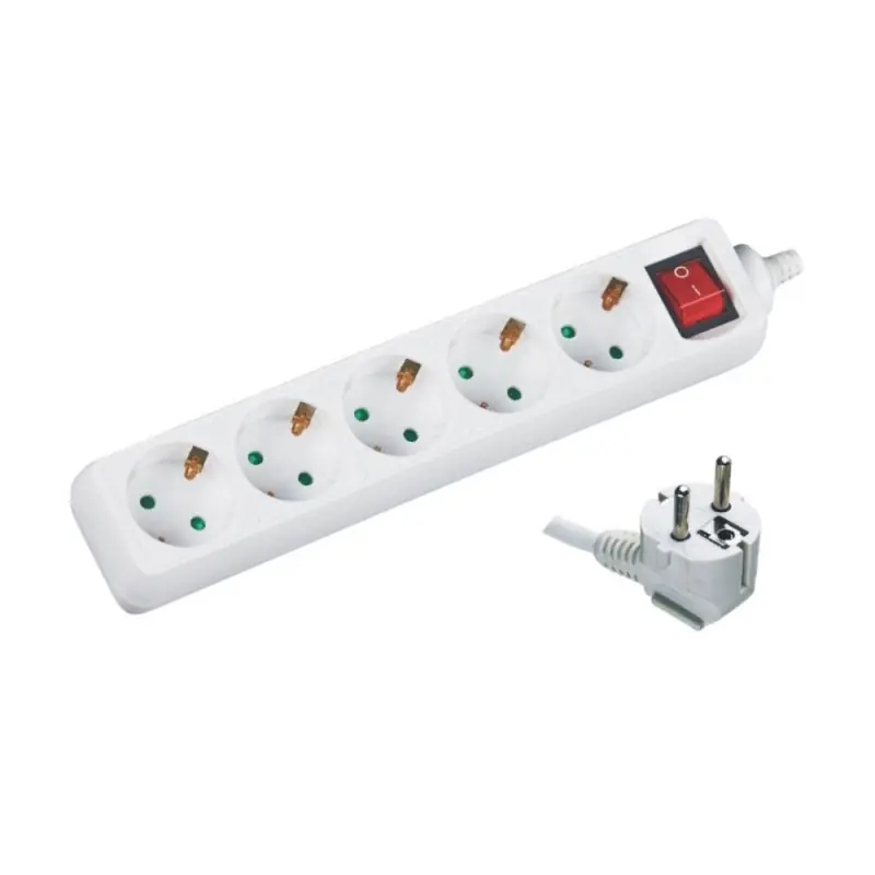 Prelungitor Electric cu Intrerupator, 5 Prize, Sectiune Cablu 3 - Trada Marketplace Bestseller