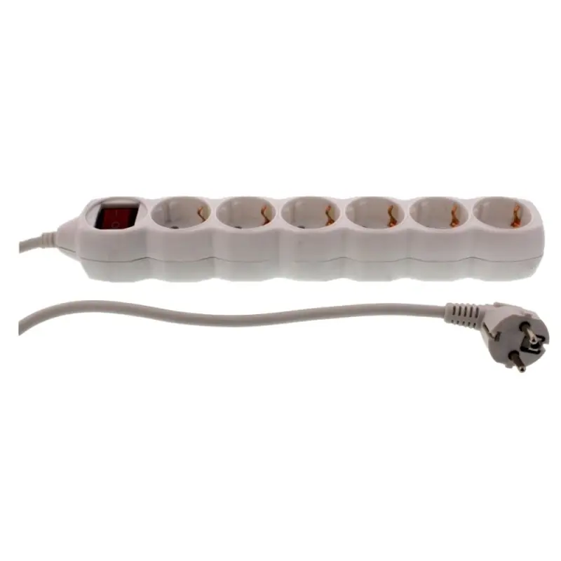 Prelungitor Electric cu Intrerupator, 6 Prize, Sectiune Cablu 3 - Trada Marketplace Transport gratuit