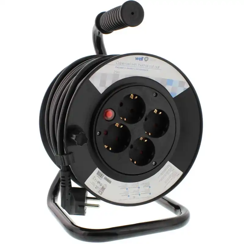 Prelungitor de Exterior cu Derulator, cu Termosiguranta si 4 Pri - Trada Marketplace Preț mic