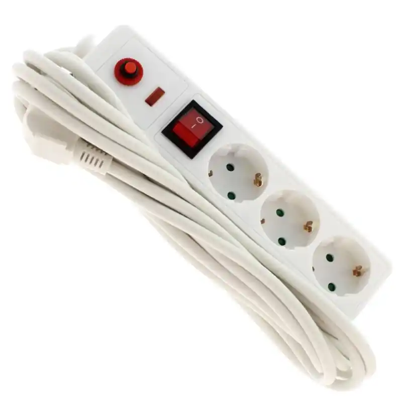 Premium Prelungitor cu Protectie, 3 Prize, Sectiune Cablu 3 x 1.5mm2, Lu - Trada Marketplace