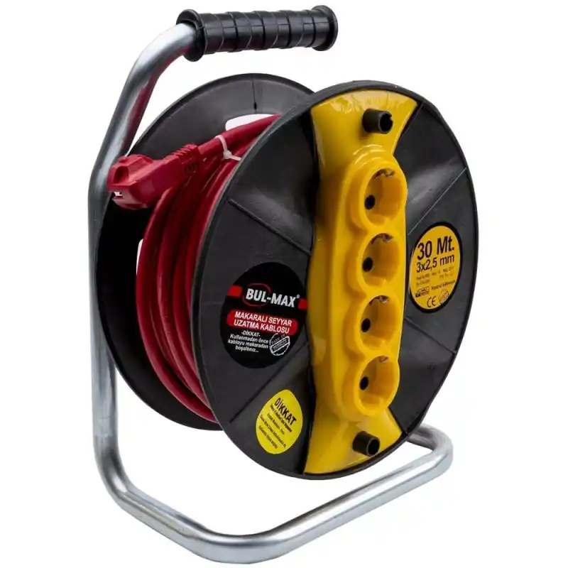 Reducere Rola Prelungitor Cablu, 30 m, 3 x 2.5 mm, 4 Prize Oferta Pret - - Trada Marketplace