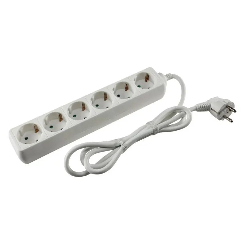 Ofertă limitată Prelungitor Electric 6 Prize, Sectiune Cablu 3 x 1.5mm2, Lungime - Trada Marketplace