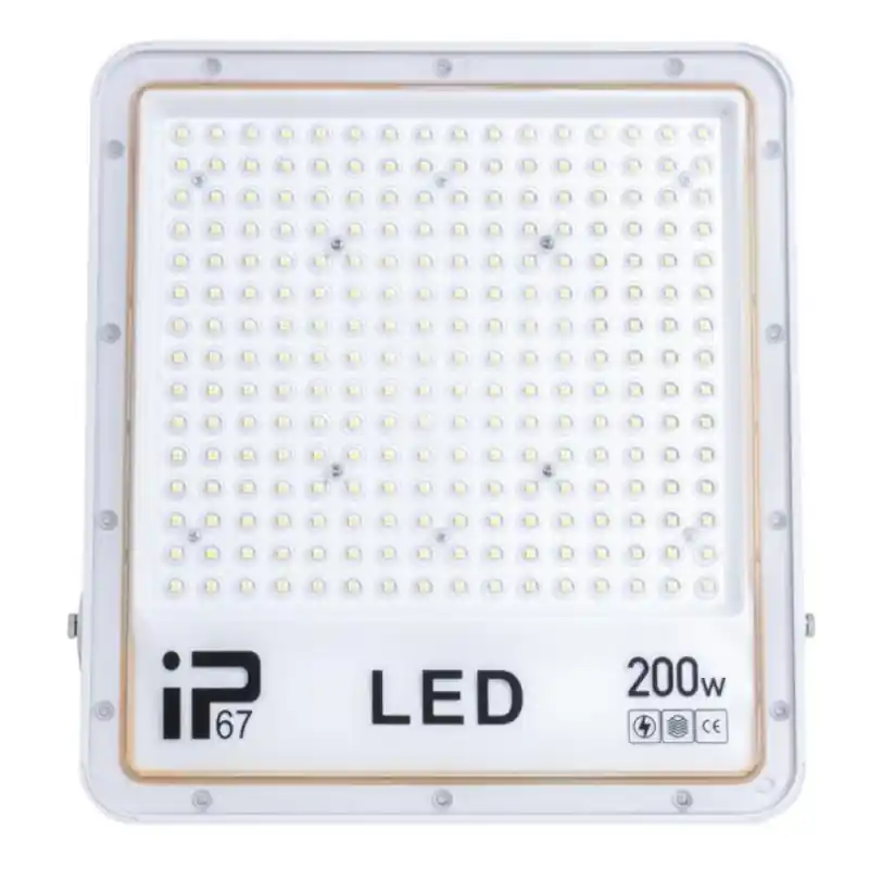 Proiector Led, IP 67, 200 W, 220 V, Corp Aluminiu, Alb, Z-tools - Trada Marketplace Ofertă de sezon