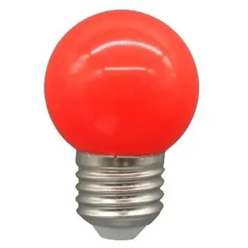 Cumpărături sigure Becuri LED pentru Ghirlanda Luminoasa, G45, 3W, Rosu, E27, Well, - Trada Marketplace