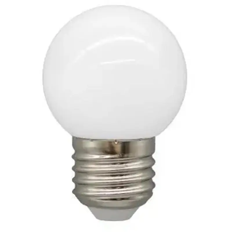 Lichidare de stoc Becuri LED pentru Ghirlanda Luminoasa, G45, 3W, Alb, E27, Well, - Trada Marketplace