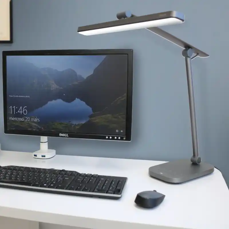 Lampa Unilux LED Pureline, Design Ergonomic, 3 Moduri Lumina Rec - Trada Marketplace Preț mic