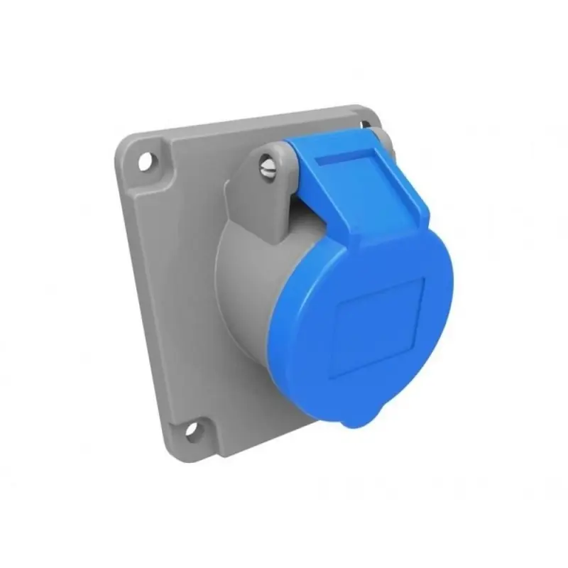 Priza Industriala Bemis BC1-1403-2420, 2P+E, 16A, 220V, Unghi 45 - Trada Marketplace Promoție