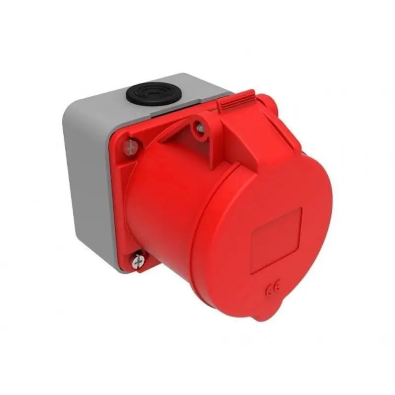 Priza Industriala Bemis BC1-3505-2510 3P+N+E, 32A, 380V, Aparent - Trada Marketplace Popular