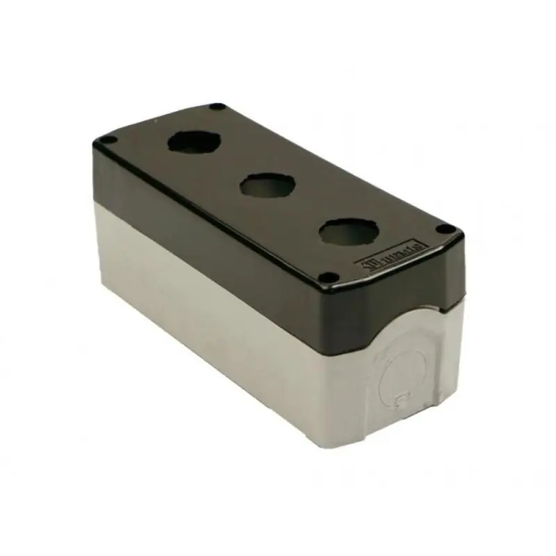 Disponibil imediat Cutie Plastic 3 Butoane Bemis BT3-3000-0002, IP44, Negru Oferta - Trada Marketplace