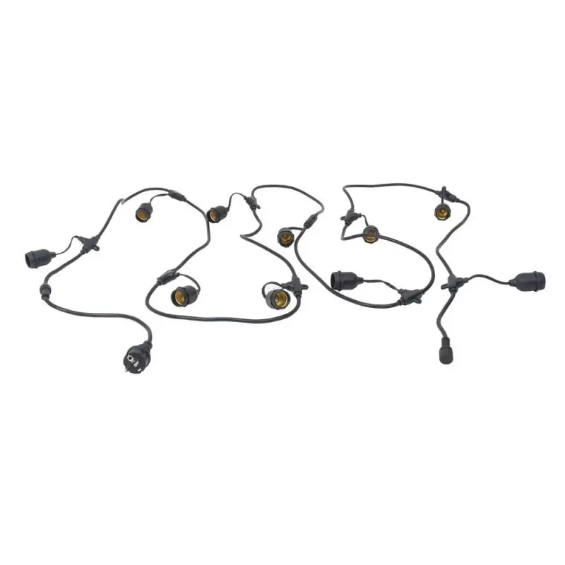 Reducere de preț Ghirlanda Decorativa Exterior, 10 Becuri E27, 5 m Oferta Pret - - Trada Marketplace
