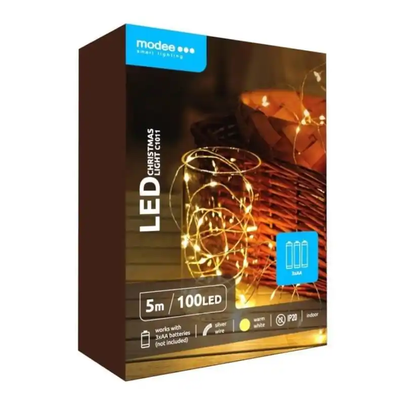 Cel mai bun preț Ghirlanda Luminoasa Decorativa Modee C1011, 100 LED-uri, 1W, 5 m - Trada Marketplace