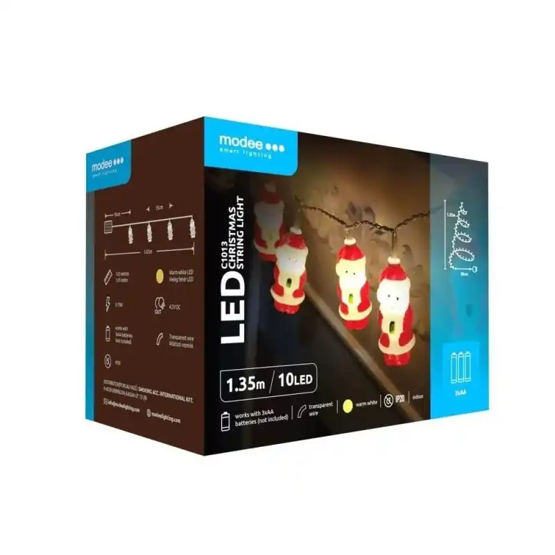 Premium Ghirlanda Luminoasa Decorativa Modee C1013, 10 LED-uri, 0.15W, 1 - Trada Marketplace